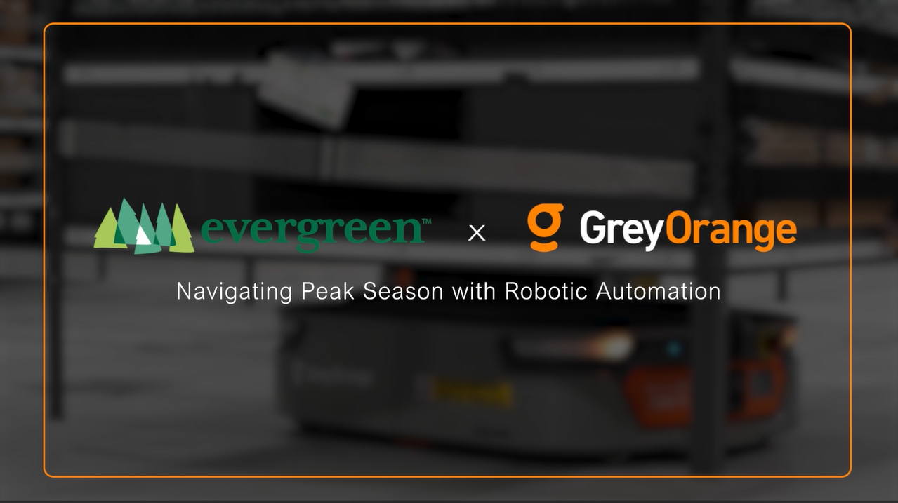 Evergreen GreyOrange warehouse automation