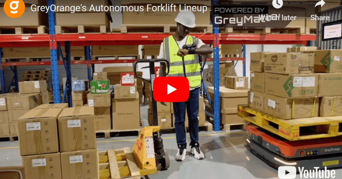 autonomous forklift